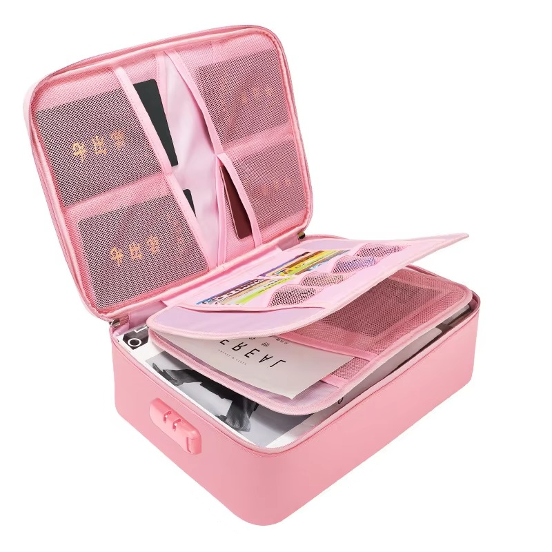 Durable Water Resistant File Storage Bag