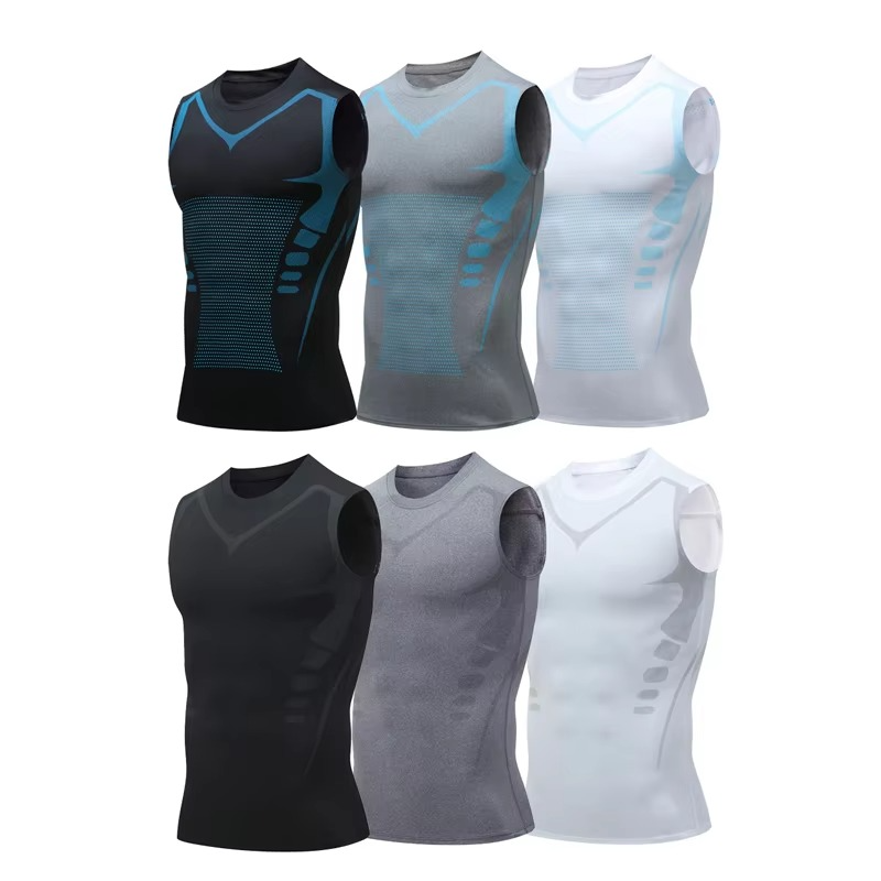 Men's Moisture Wicking Athletic Tank Top Gym Shirt