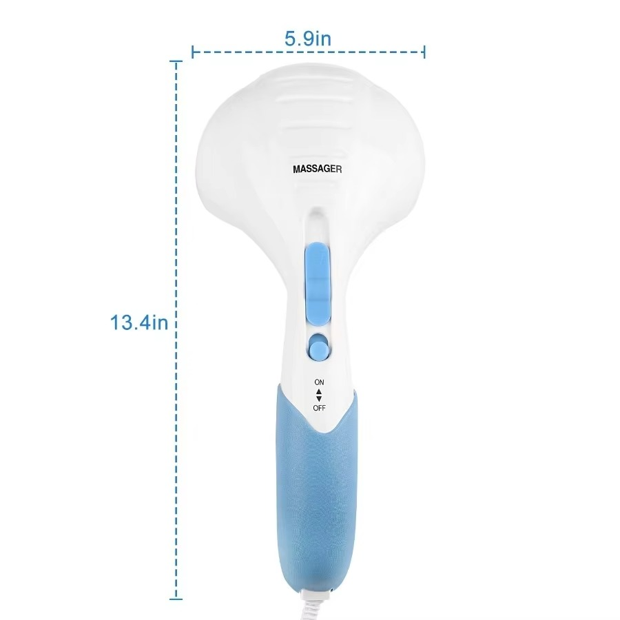 Portable Electric Massage Tool with Dual Speed Vibration