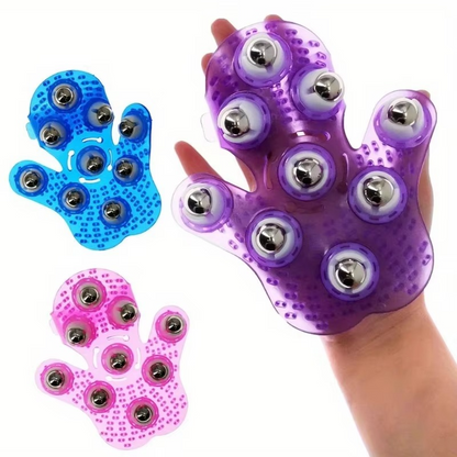 Gentle Exfoliating Massage Glove for Sore Muscles Relief