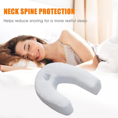 Contour Memory Foam Neck Pillow for Back Sleepers