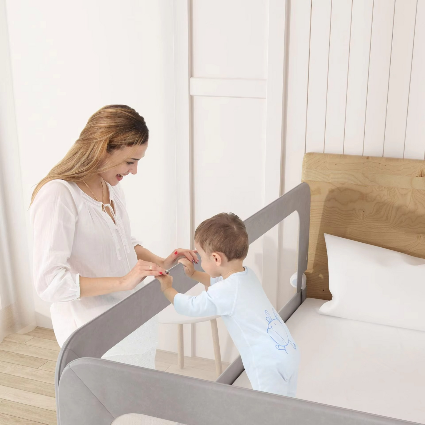 Secure Baby Crib Rail Protector for Peaceful Sleep