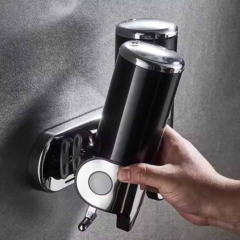 Easy Fill Bathroom Soap and Shampoo Dispenser - Hehif