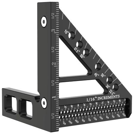 Accurate Woodworking Angle Measure Ruler