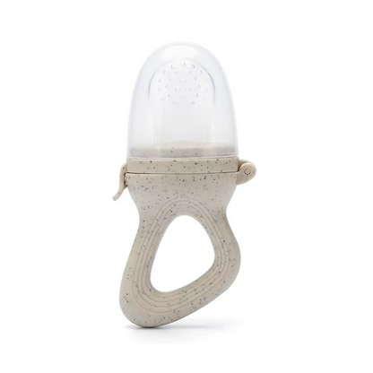 Soft Baby Food Teether and Pacifier with Safety Case