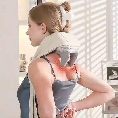 Portable Electric Shoulder and Neck Massager for Back Pain Relief