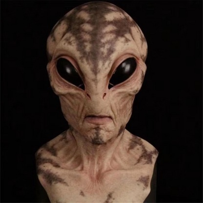 Scary Alien Costume Latex Face Mask