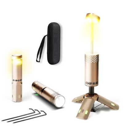 Portable LED Outdoor Lantern with Adjustable Stand