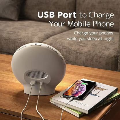 Smart LED Wake Up Clock with Radio and Nightlight