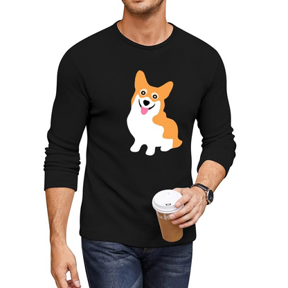 Funny Dog Graphic Tee for Guys