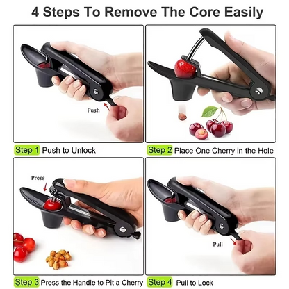 Easy Use Cherry Olive Stone Remover Tool