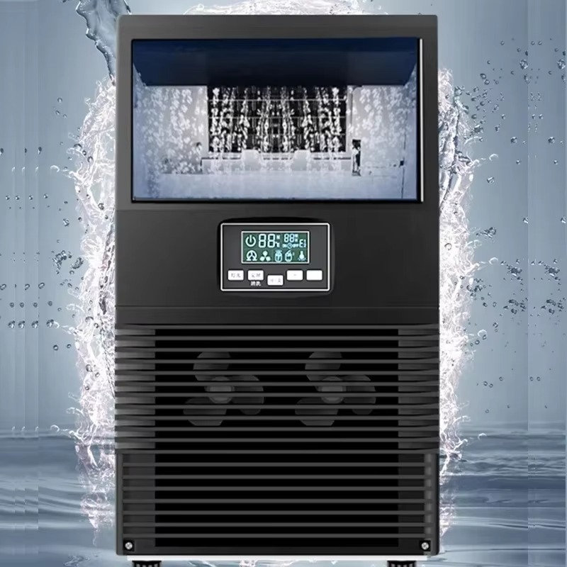 Compact Automatic Ice Maker 26.5 lbs Daily Capacity - Hehif