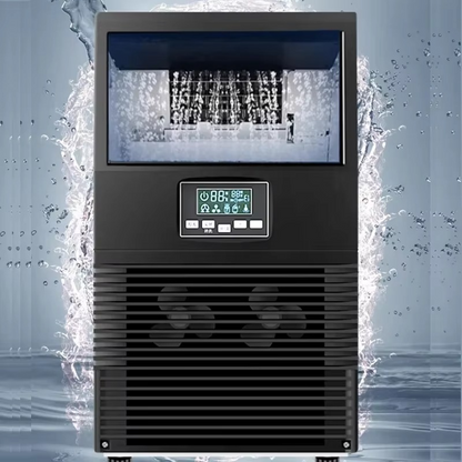 Compact Automatic Ice Maker 26.5 lbs Daily Capacity - Hehif