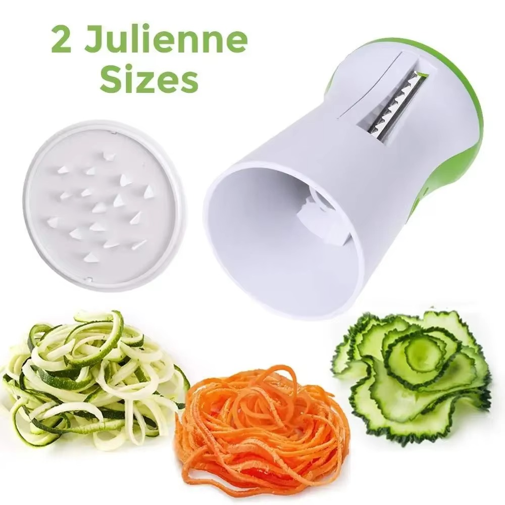 Easy Use Veggie Spiral Cutter and Noodle Maker