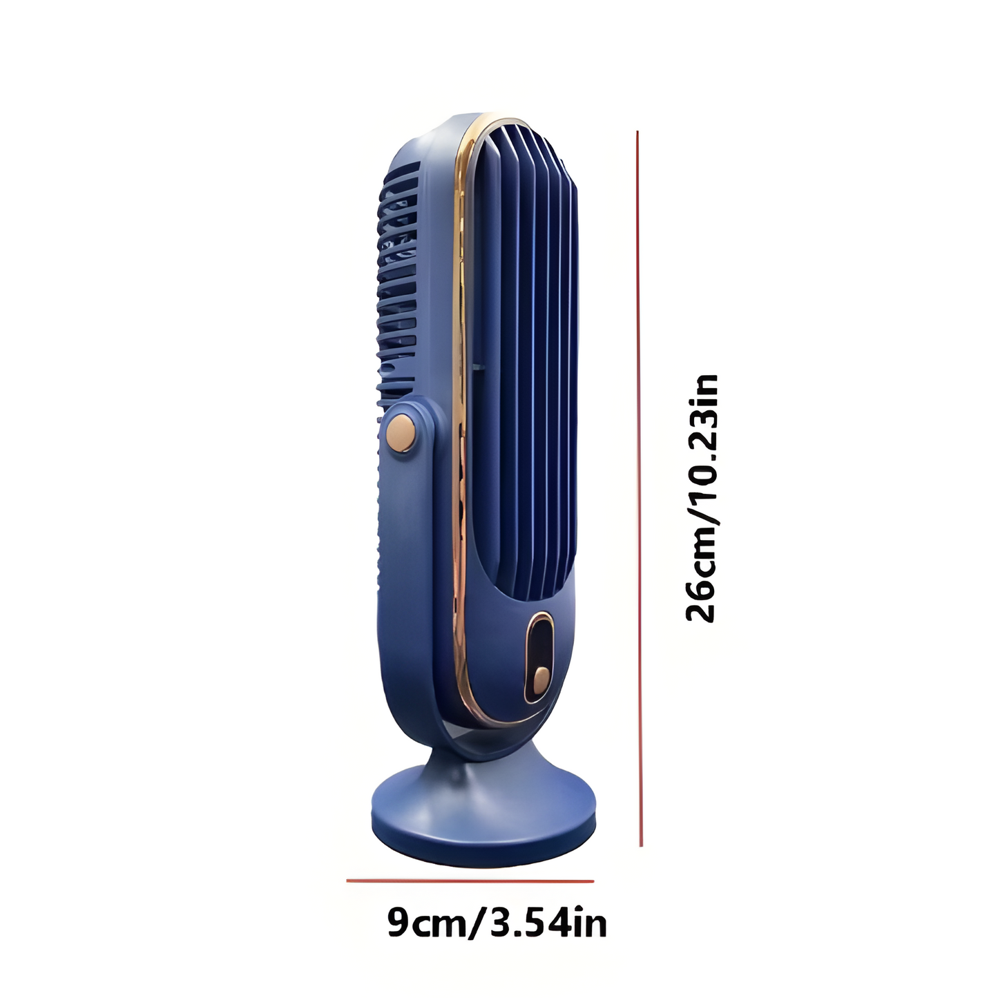 Small Powerful USB Rechargeable Desk Fan