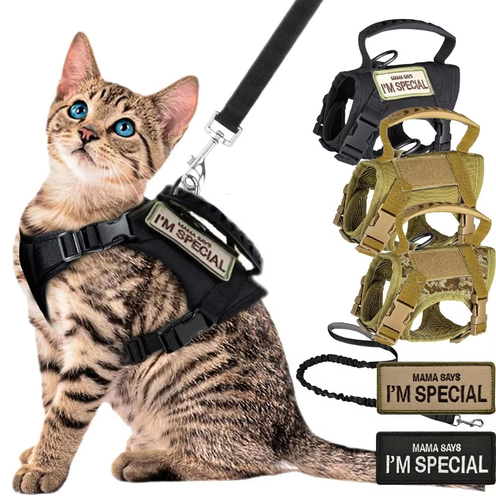 Comfortable Pet Vest Harness for Dogs and Cats