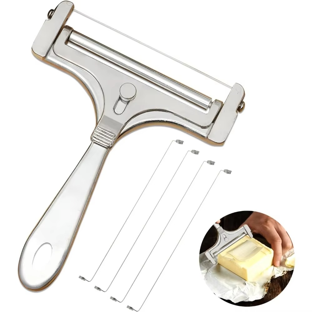 Professional Cheese Cutter with Adjustable Slice Control - Hehif
