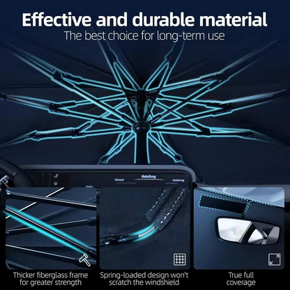 Car Sun Shade - Portable UV Blocking Window Visor