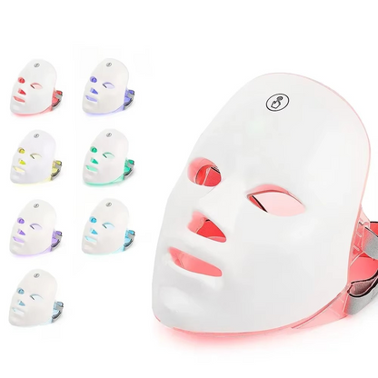Rejuvenating LED Face Mask with Anti Wrinkle Light Therapy - Hehif