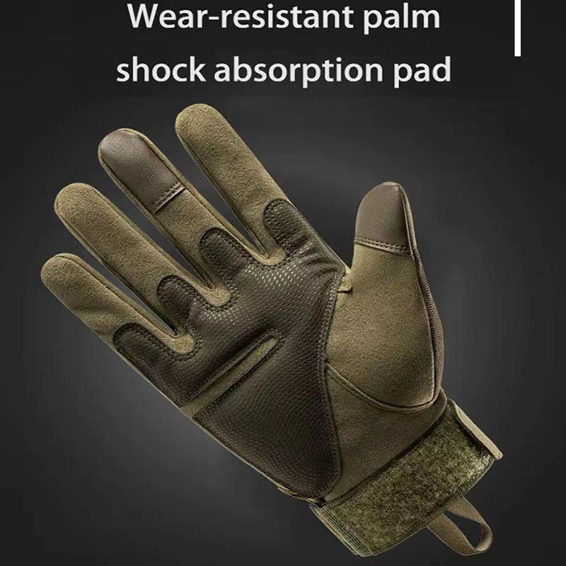 Rugged Tactical Gloves - Durable Outdoor Hand Protection