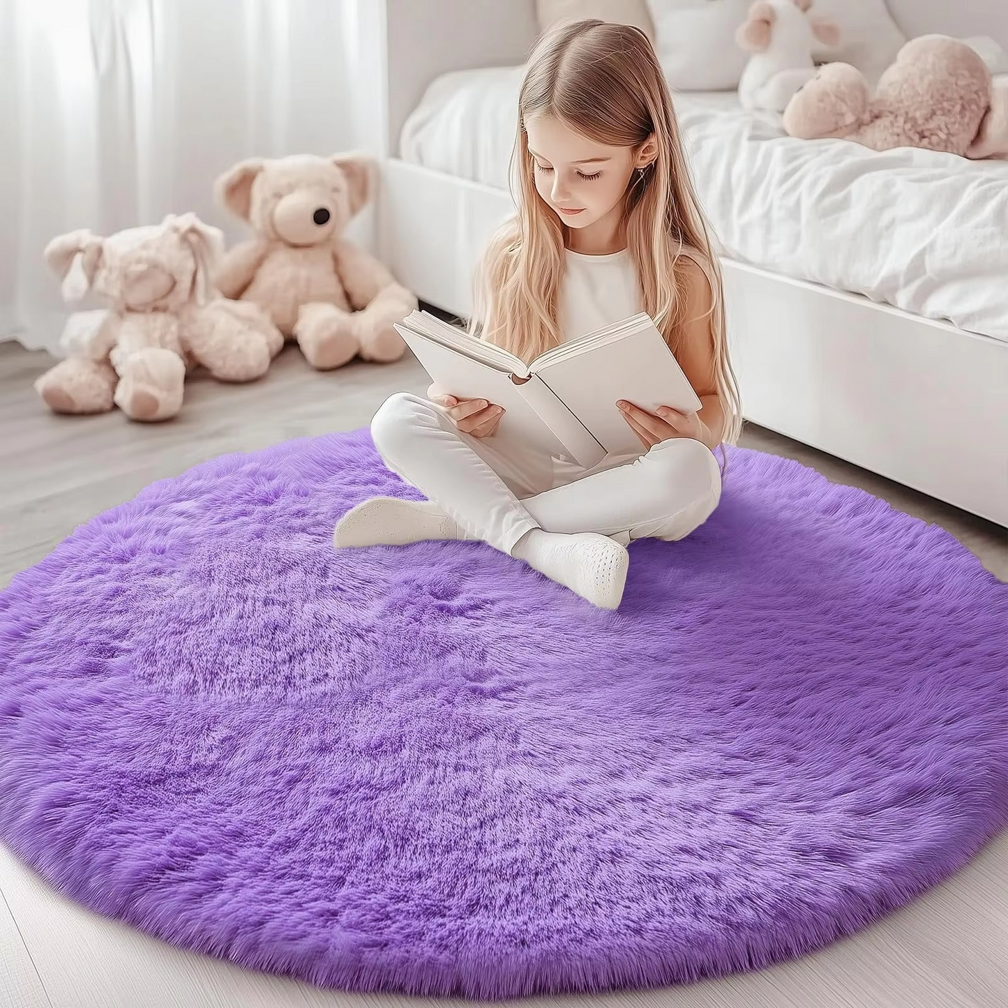 Plush Soft Non-Slip Area Rug for Home