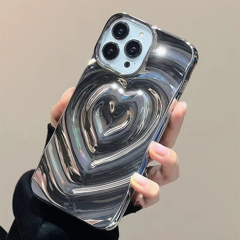 Vintage Foldable Heart Phone Cover