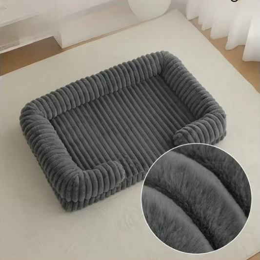 Comfortable Pet Memory Foam Dog Bed with Washable Cover - Hehif