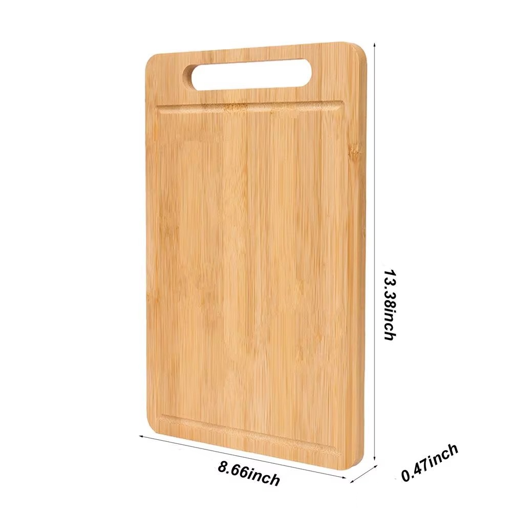 Reversible Wooden Cutting and Serving Board