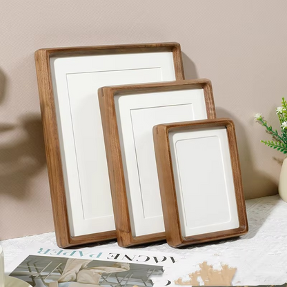 Natural Wooden Dark Brown Picture Frame