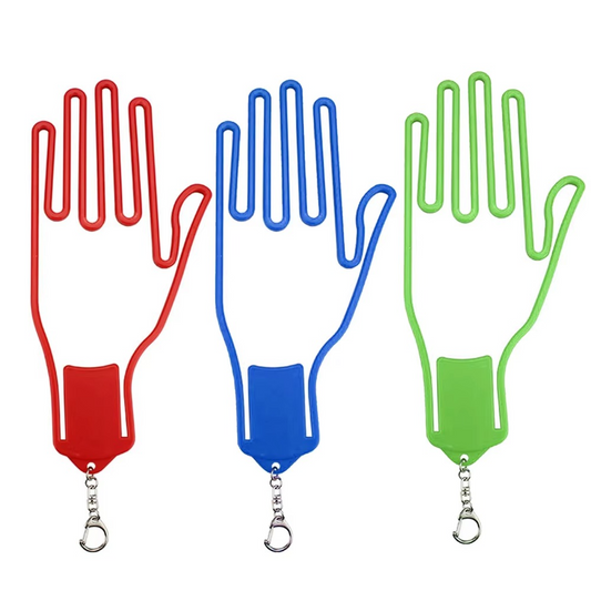 Golf Glove Organizer with Adjustable Metal Clip - Hehif