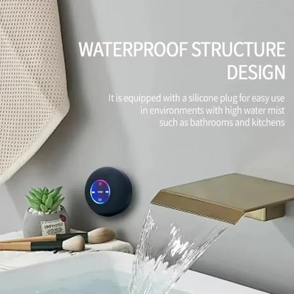 Compact Wireless Speaker with Lights and Mount