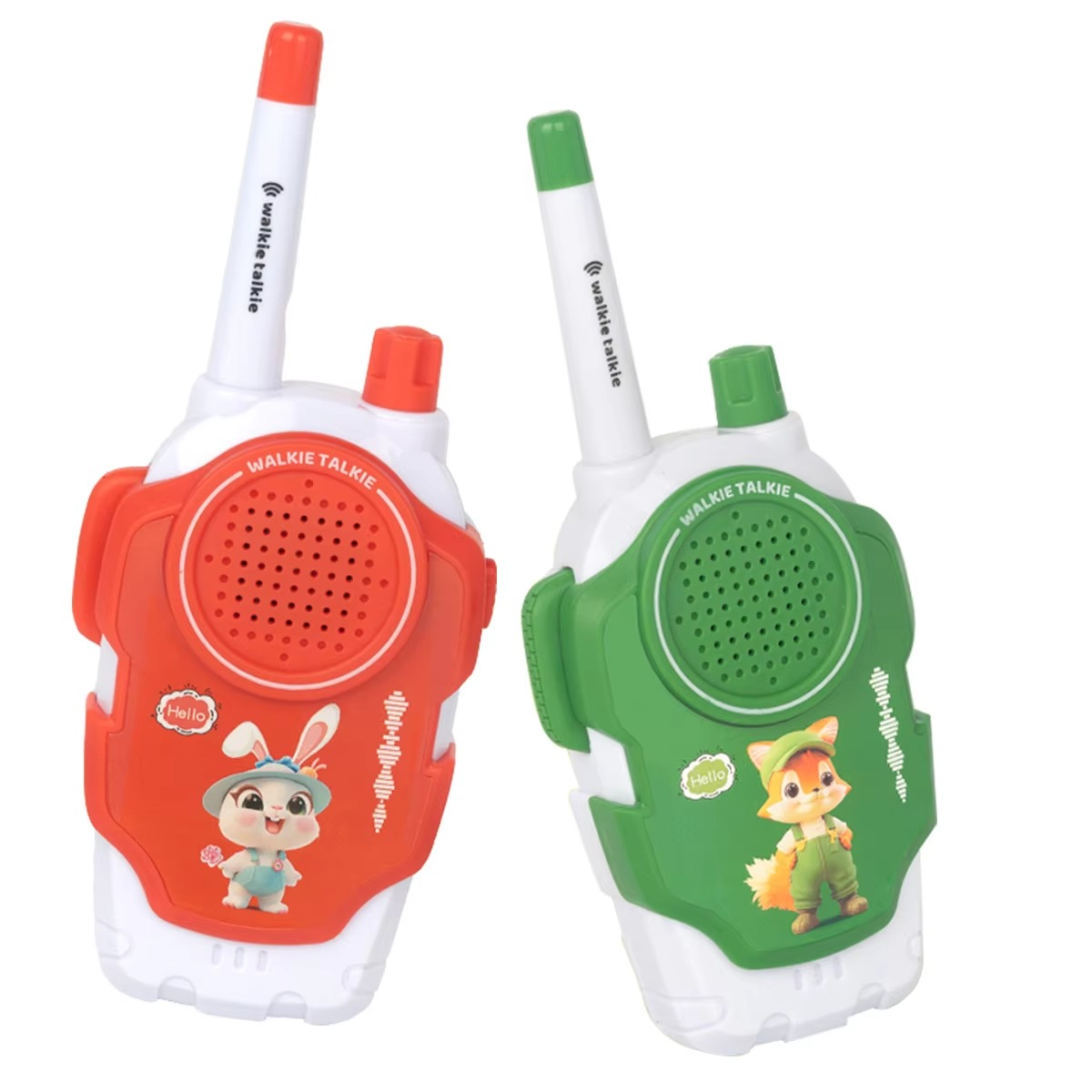 Fun Kids Two Way Radio Walkie Talkie Set - Hehif