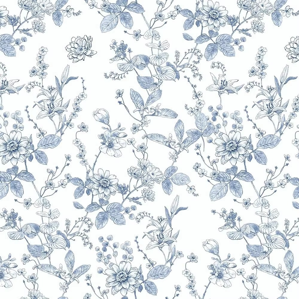 Beautiful Flower Removable Wall Mural Paper