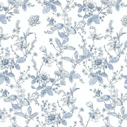 Beautiful Flower Removable Wall Mural Paper