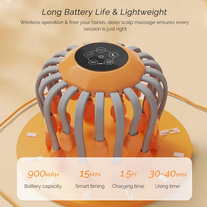 Advanced 5-Speed Electronic Head Massager