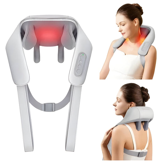 Relaxing Heat Massage for Neck and Shoulder Relief - Hehif