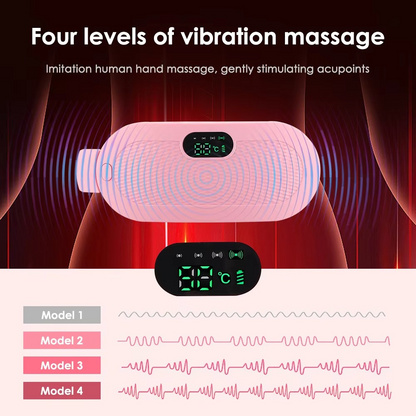 Warm Comfort Massage Wrap for Cramp Relief