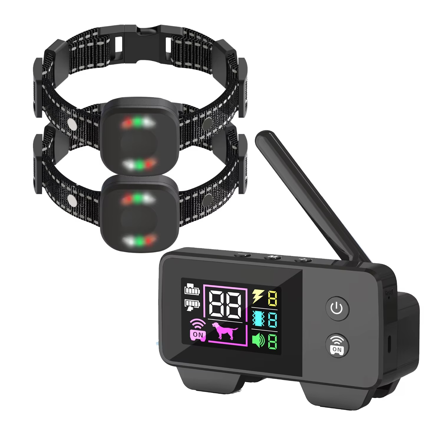 Long Range Wireless Pet Fence System with Rechargeable Collar - Hehif