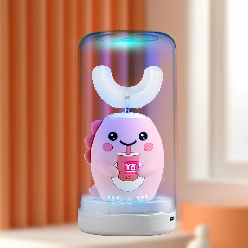 Fun Kids Electric Toothbrush with Blue Light