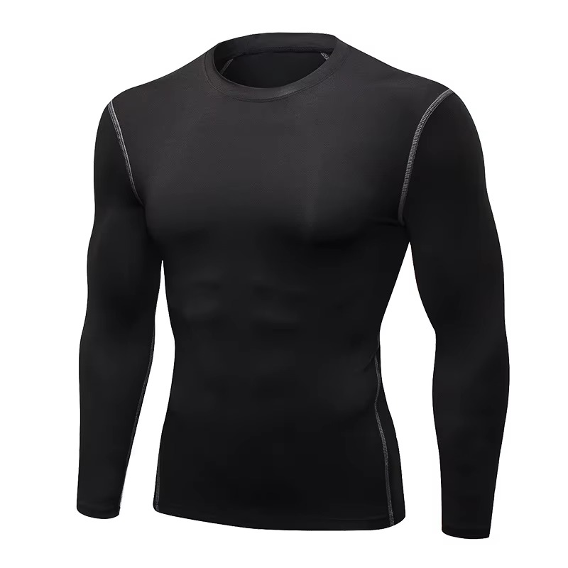 Men's Fit Moisture Wicking Sports Baselayer Top