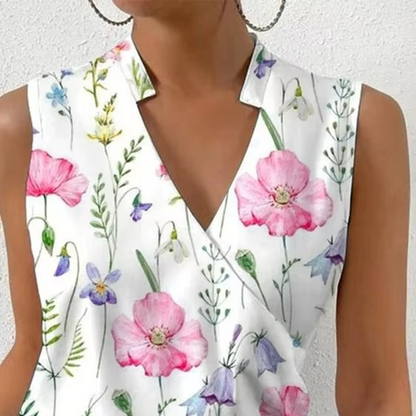 Fashionable Womens V-Neck Tank Top