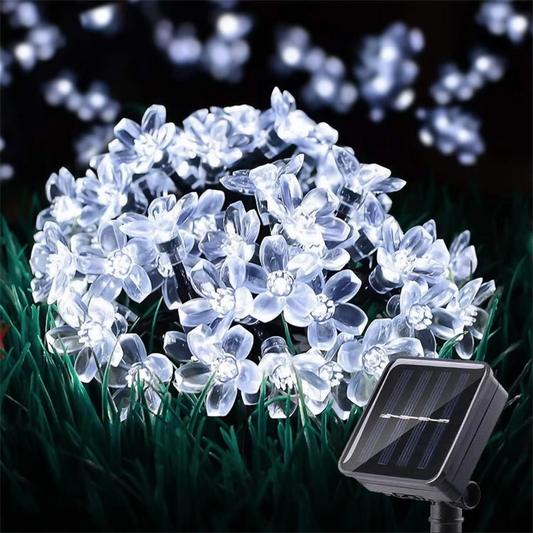 Outdoor Garden Solar Fairy String Lights - Hehif