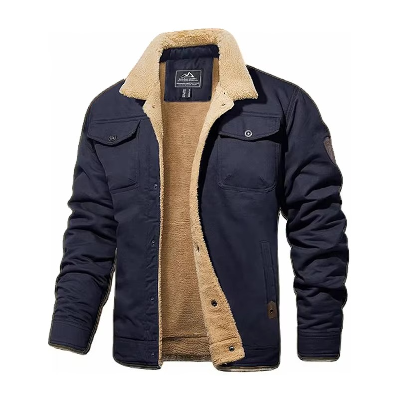 Men's Classic Padded Coat - Waterproof, Warm, Everyday Wear