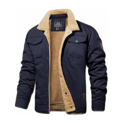 Men's Classic Padded Coat - Waterproof, Warm, Everyday Wear