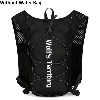 Lightweight Water Backpack With Reflective Panels And Ventilated Mesh