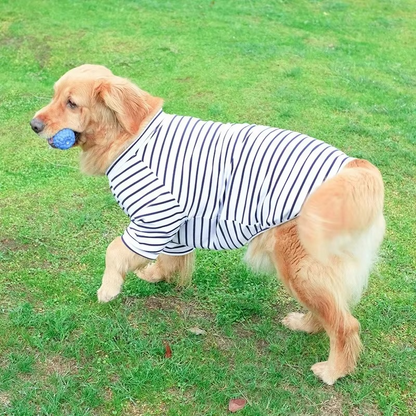 Comfortable Pet Stripe Tee Shirt for Dogs