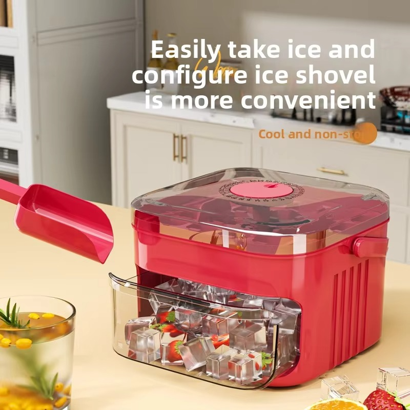 Big 50-Cube Ice Tray with Simple Release Lid