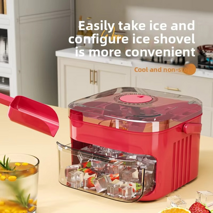 Big 50-Cube Ice Tray with Simple Release Lid
