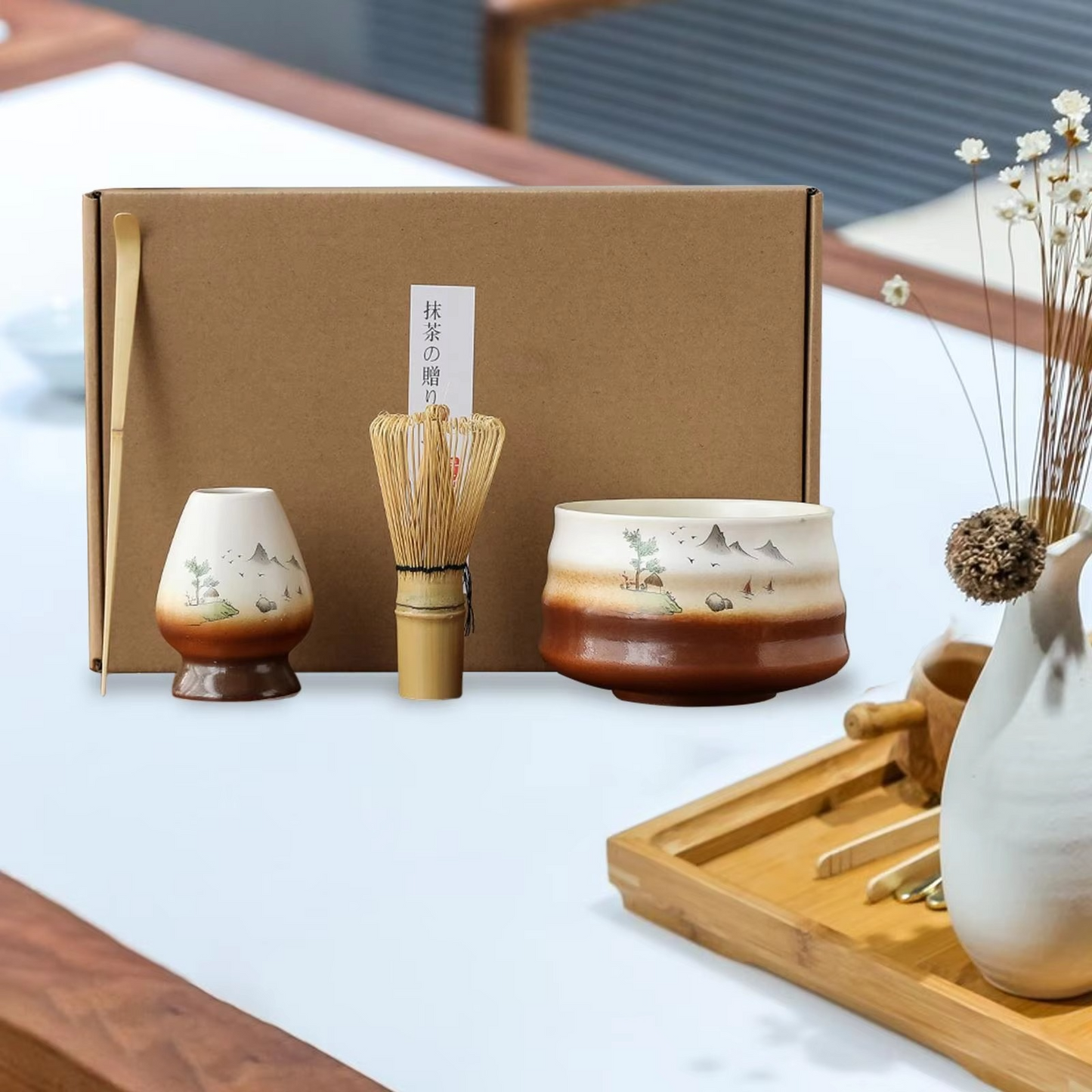 Authentic Japanese Matcha Tea Ceremony Kit