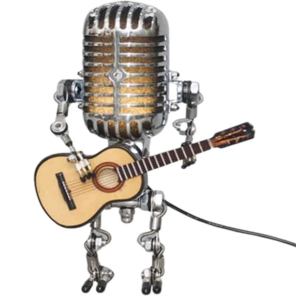Unique Robot Table Lamp – Cool LED Desk Light